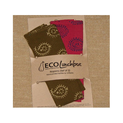 ECOlunchbox Econapkins - Set of 2 napkins