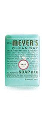 Mrs. Meyers Clean Day All Purpose Bar Soap, Basil, 8 oz.