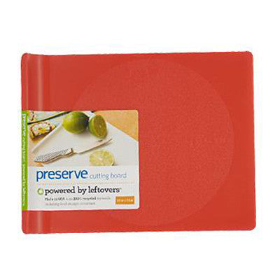 Preserve Small Cutting Board - Red - Case of 4 - 10 in x 8 in