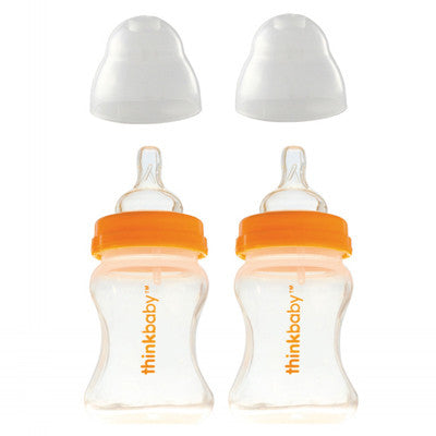 Thinkbaby Stage A Baby Bottle (0-6 Months) - Twin Pack - 5 oz