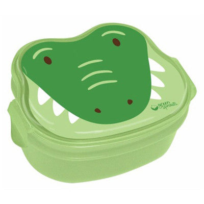 Green Sprouts Safari Bento Box - Green Crocodile