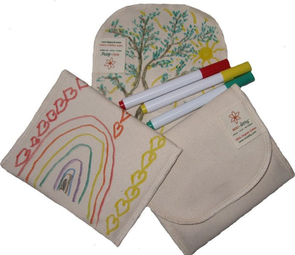 Snack Ditty organic snack bag, Color Your Own