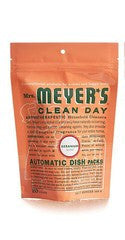 Mrs. Meyers Clean Day Automatic Dishwashing Soap Packs, Geranium, 12.7 oz.