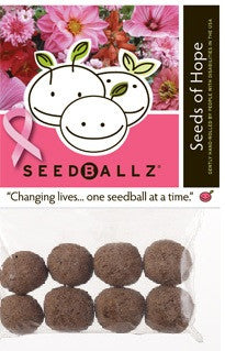 SeedBallz, Seeds of Hope, 8 balls per pack.