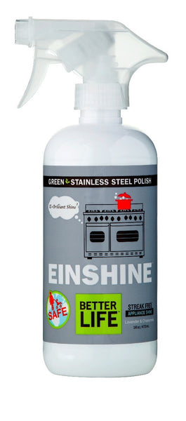 Einshine, Stainless Steel Cleaner & Polish, 16 oz.