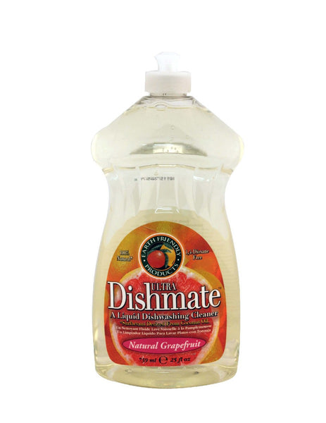 Dishmate Dish Liquid, Grapefruit, 25 oz.