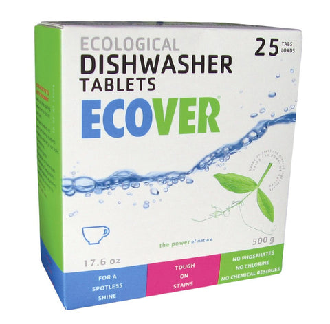 Ecological Automatic Dishwasher Tablets, 18 oz.